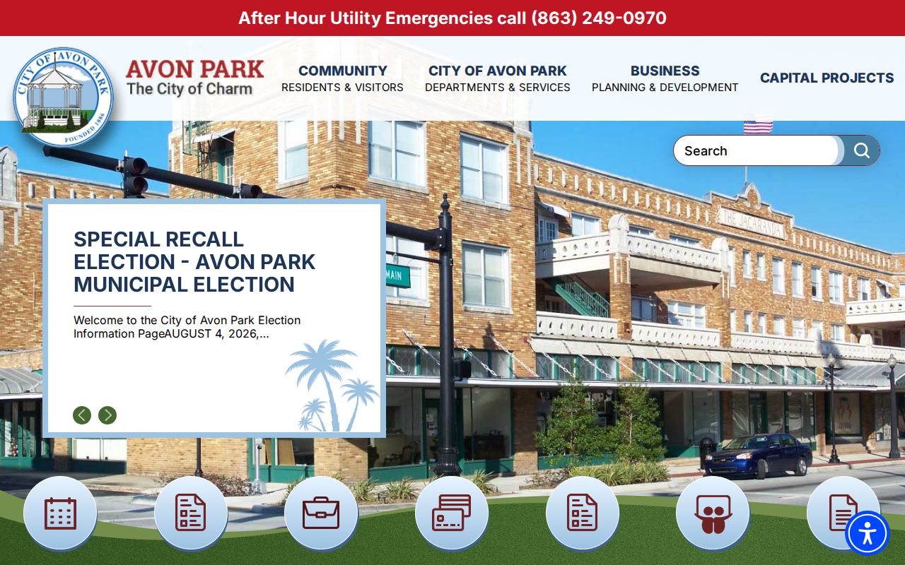 Avon Park criminal history official city homepage and City Hall
