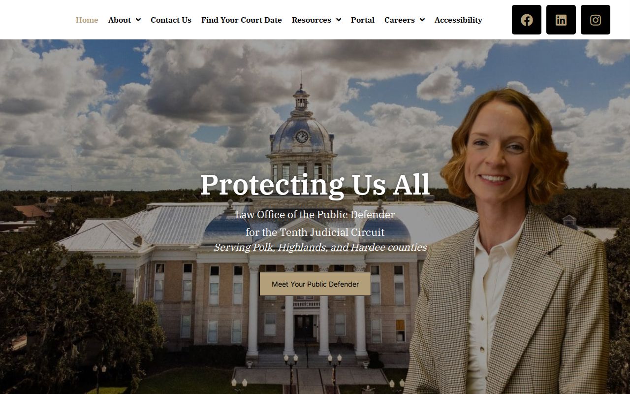 Highlands County criminal history Public Defender office
